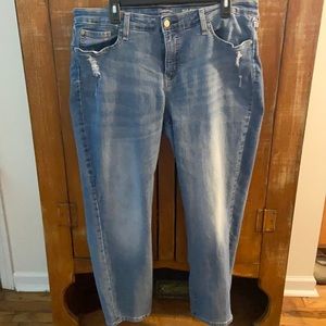 Women’s blue jeans